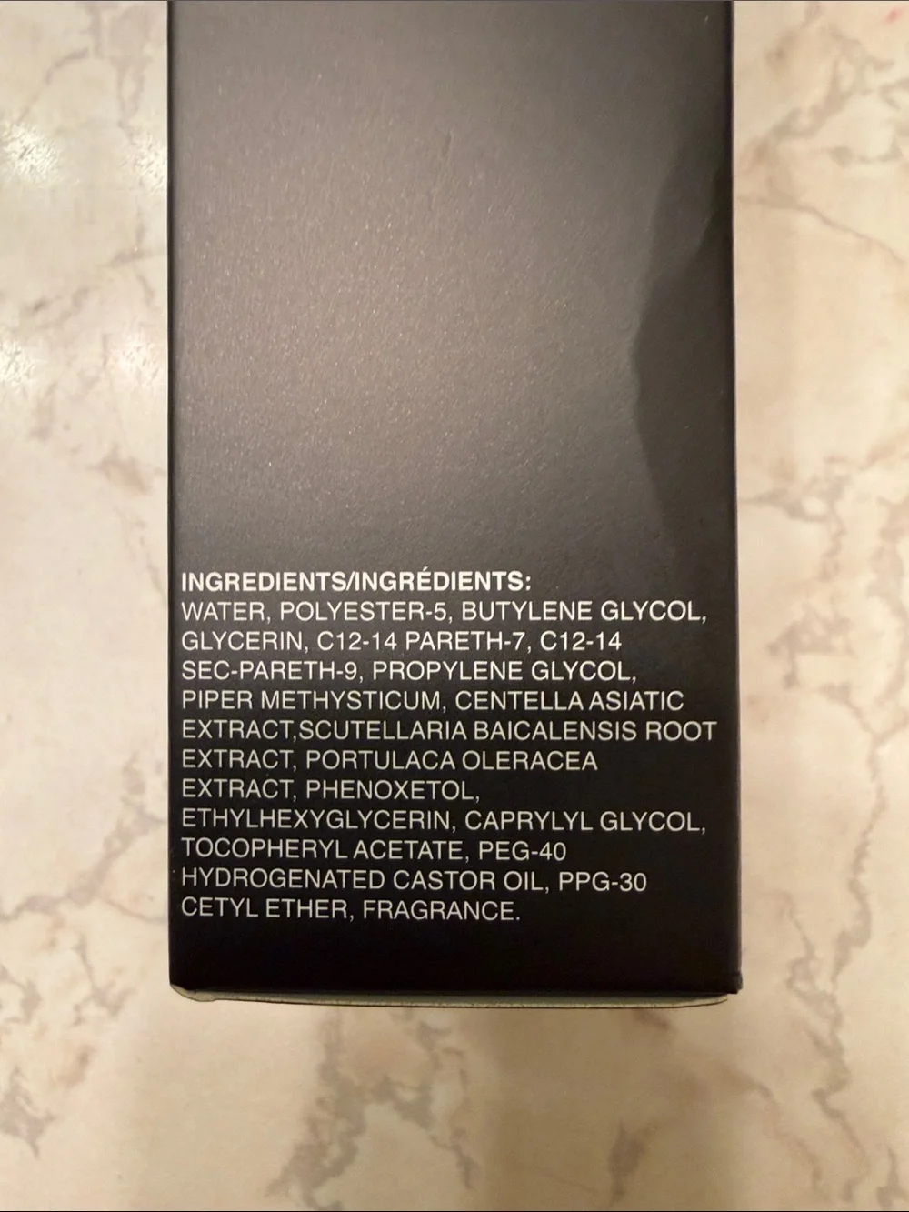 Artist Couture Matte Black & Gold Glow Mist